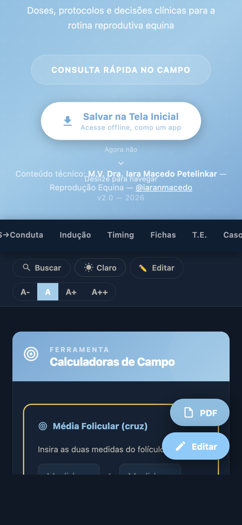 Modo escuro