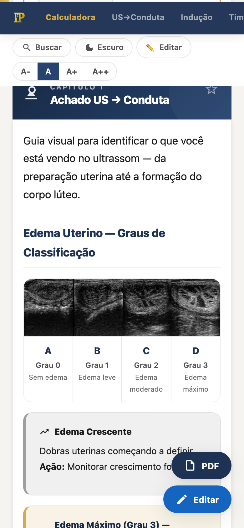US → Conduta clínica